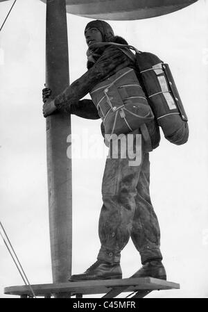 Paratrooper of the Red Army, 1934 Stock Photo
