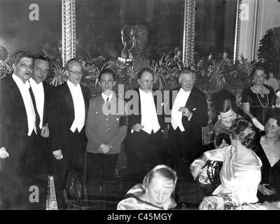 Ball of the Prussian State Theatre in the Kaiserhof, 1935 Stock Photo