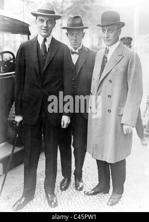 Owen Young and Charles Dawes, 1929 Stock Photo