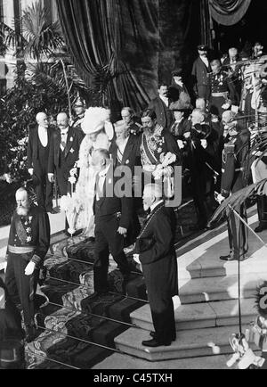 Queen Wilhelmina of the Netherlands with her husband Prince Henry Stock ...