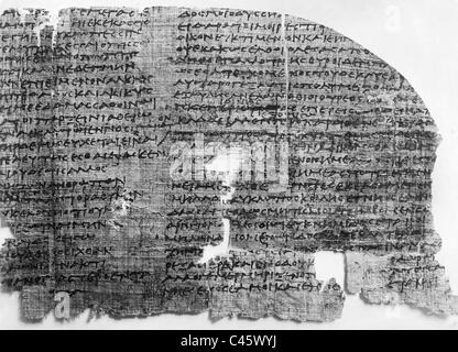 Egyptian Papyrus Stock Photo
