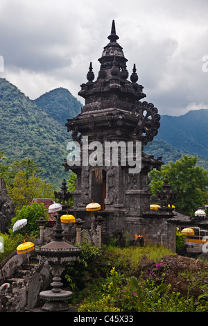 PURA MELANTING is a Hindu temple located in a beautiful agriculture valley near PEMUTERAN - BALI, INDONESIA Stock Photo