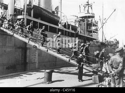 German troops in the Courland pocket, 1945 Stock Photo - Alamy