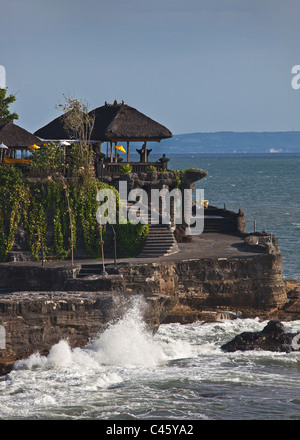 PURA TANAH LOT is one of the most important Hindu Sea Temples - BALI, INDONESIA Stock Photo