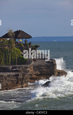 PURA TANAH LOT is one of the most important Hindu Sea Temples - BALI, INDONESIA Stock Photo