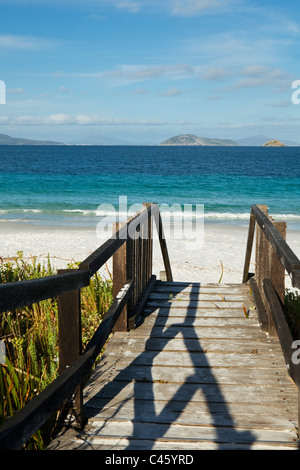 Path leading down to Goode Beach. Frenchman Bay, Albany, Western Australia, Australia Stock Photo