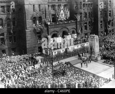 State visit of  the Prince of Wales in Canada, 1927 Stock Photo