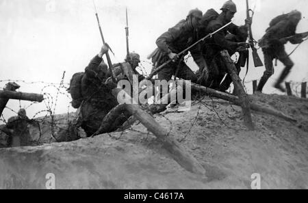 Battle on the Marne in the First World War, 1914 Stock Photo