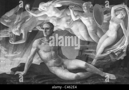 Art of the Third Reich: Paintings, 1933-1945 Stock Photo