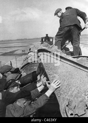Nazi Germany: public works, 1933-1945 Stock Photo