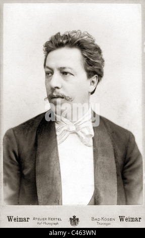 Conrad Ansorge, 1900 Stock Photo