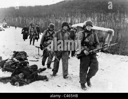 Waffen-SS while fighting in Hungary, 1945 Stock Photo - Alamy