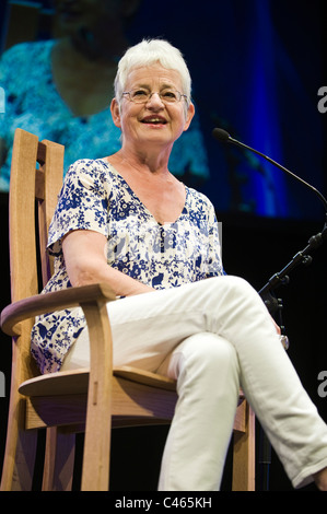 Dame Jacqueline Wilson children's author pictured at Hay Festival 2011 Stock Photo