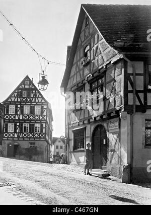 Friedrich von Schiller's birthplace in Marbach, 1934 Stock Photo