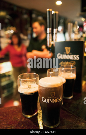 Guinness on Tap, Murphy's Pub, Dingle, Ireland Stock Photo