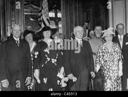 Shot of the Princess Margaret Boncompagni in the French Legion of Honor, 1935 Stock Photo