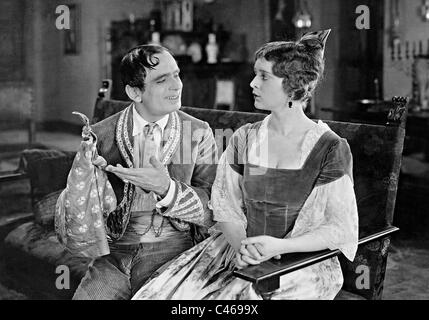 Douglas Fairbanks in 'The Mark of Zorro', 1920 Stock Photo