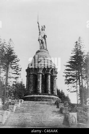 Hermann Monument in the Teutoburg Forest Stock Photo