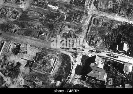 Second World War: Destroyed Cities in the Soviet Union Stock Photo