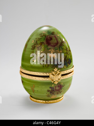 Reproduction of Faberge egg, replica Stock Photo