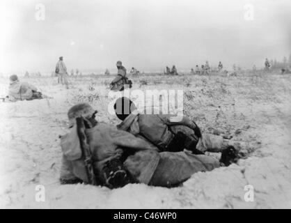 Second World War: Murmansk front, Lapland (Sapmi), Finland, 1941-1944 Stock Photo