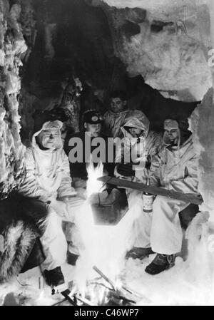 Second World War: Murmansk front, Lapland (Sapmi), Finland, 1941-1944 Stock Photo