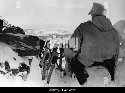 Second World War: Murmansk front, Lapland (Sapmi), Finland, 1941-1944 Stock Photo