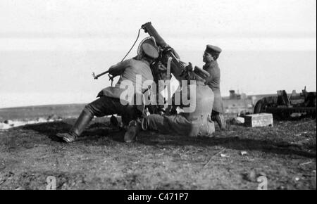 First World War: German Anti-aircraft warfare, 1914-1918 Stock Photo