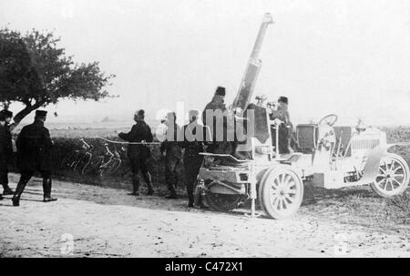 French cannon, 1915 Stock Photo