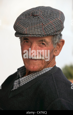 Old Greek man portrait Stock Photo