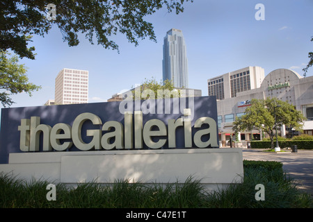 The Galleria Mall, Houston, Texas, USA Stock Photo