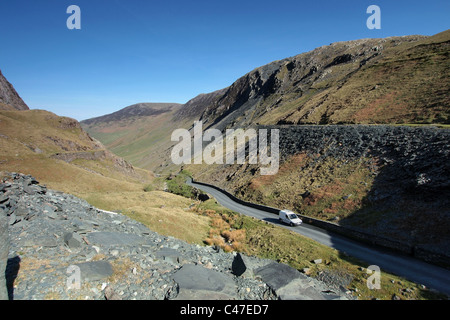 Honister Pass in the Lake District, Cumbria, England, Britain, United Kingdom UK Stock Photo
