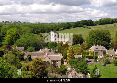 Naunton village, Gloucestershire, England, UK Stock Photo