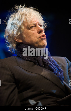 Bob Geldof pictured at Hay Festival 2011 Stock Photo
