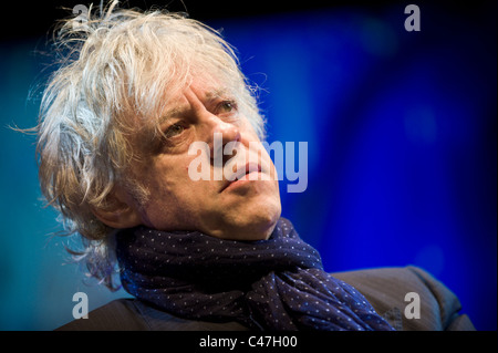 Bob Geldof pictured at Hay Festival 2011 Stock Photo