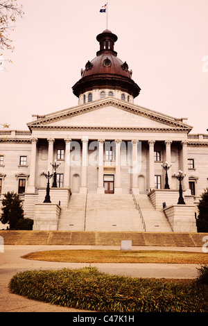 Columbia, South Carolina - State Capitol Building. Stock Photo