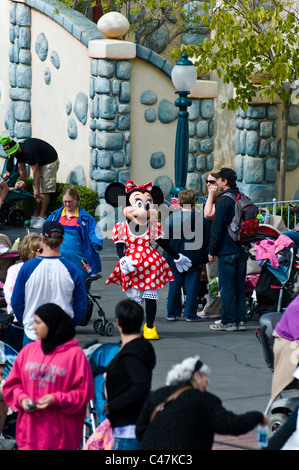 Halloween costume in Disneyland Stock Photo