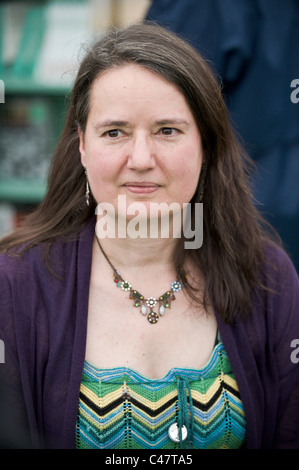 Jo Shapcott poet pictured at Hay Festival 2011 Stock Photo