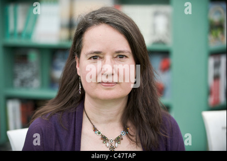 Jo Shapcott poet pictured at Hay Festival 2011 Stock Photo