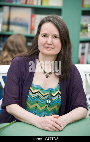 Jo Shapcott poet pictured at Hay Festival 2011 Stock Photo