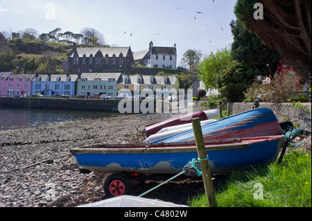 Portree harbout, Isle of Skye, Highland region, Scotland Stock Photo