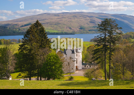 Edinample, Castle, Lochearnhead, Loch Earn, Stirlingshire, Scotland, UK Stock Photo