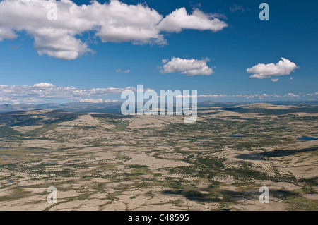 Landschaft im Alvdal Vestfjell, Hedmark, Norwegen, Landscape, Norway Stock Photo