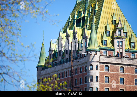 Chateau Frontenac, old town, Quebec City, Canada Stock Photo