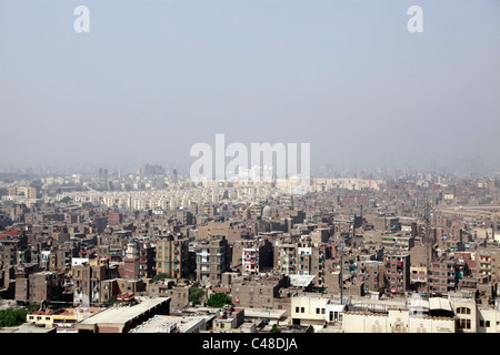 Housing and the city Skyline of Cairo, Egypt Stock Photo
