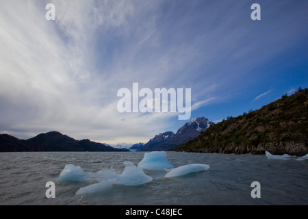 Photograph of Torres Del Paine in Patagonia Chile Stock Photo