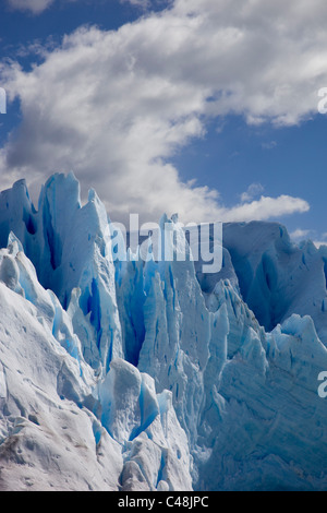 Photograph of the Glaciers of Perito Moreno in Patagonia Argentina Stock Photo