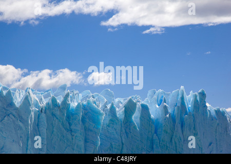 Photograph of the Glaciers of Perito Moreno in Patagonia Argentina Stock Photo