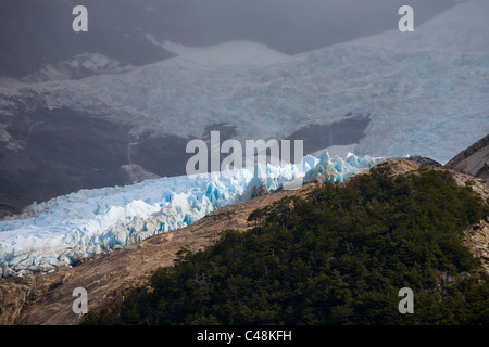 Photograph of a glacier in Patagonia Chile Stock Photo