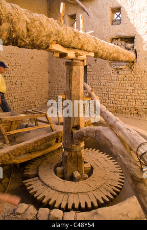 Photograph of the Dachla Oasis in the Western desert of Egypt Stock Photo